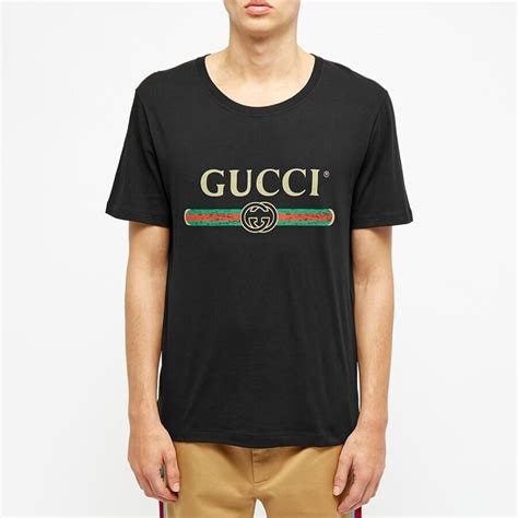 gucci fake logo rugby shirt|Gucci t shirt real.